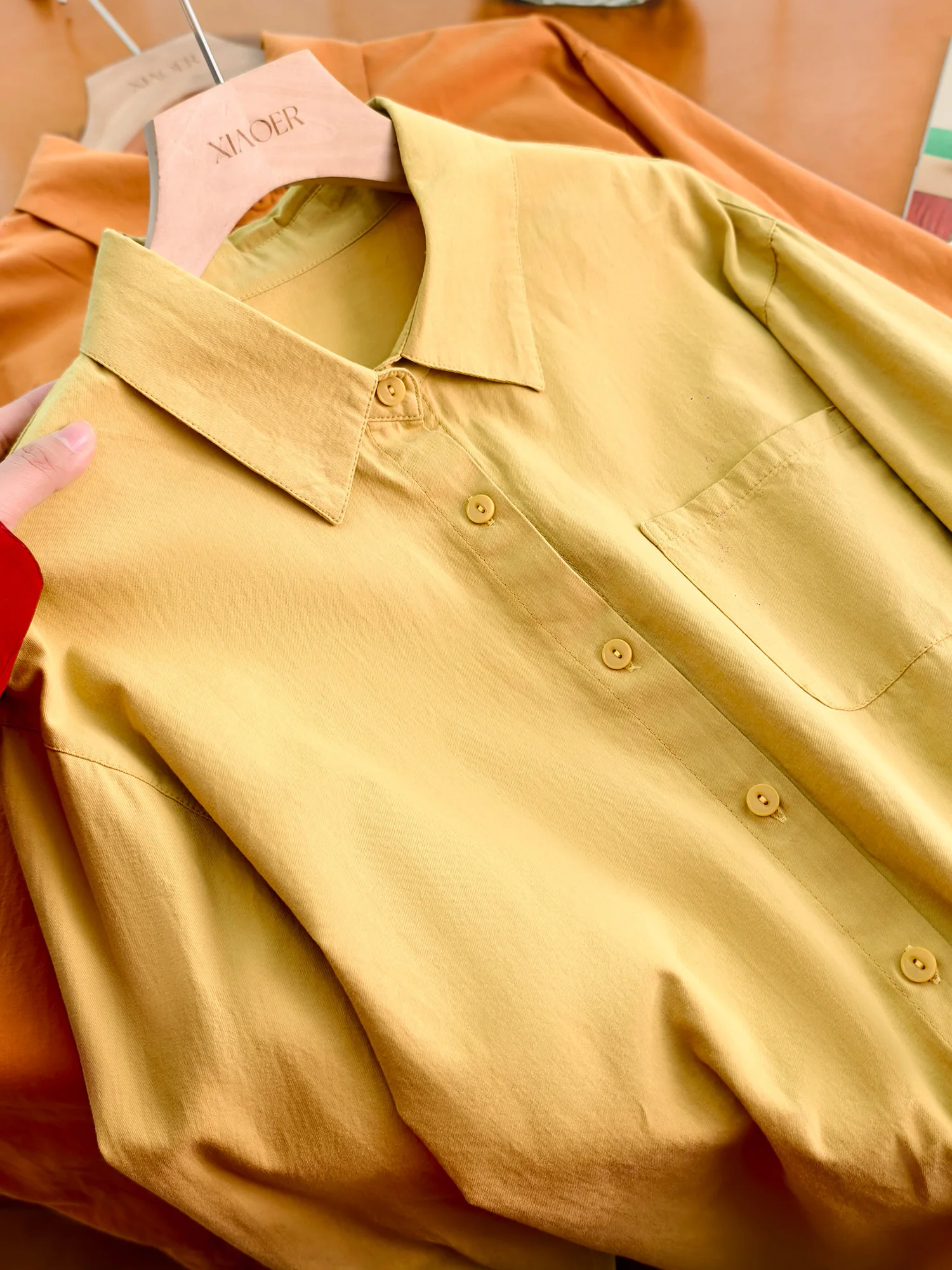 

Повседневная свободная женская рубашка с длинным рукавом, с косыми полосками, из хлопка, удобная, приятная для кожи, дышащая, на пуговицах