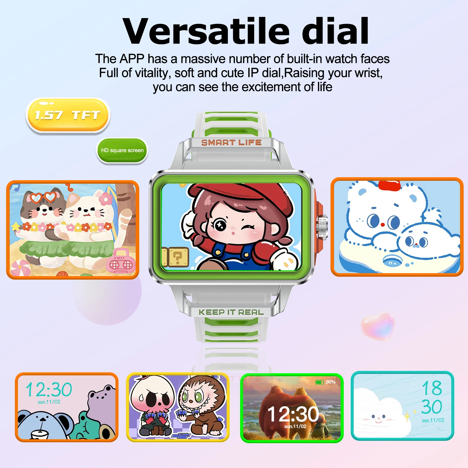 Smartwatch, mini oyun modu, ço - Smartwatch Watches Wallpaper incelemesi ve fiyatı