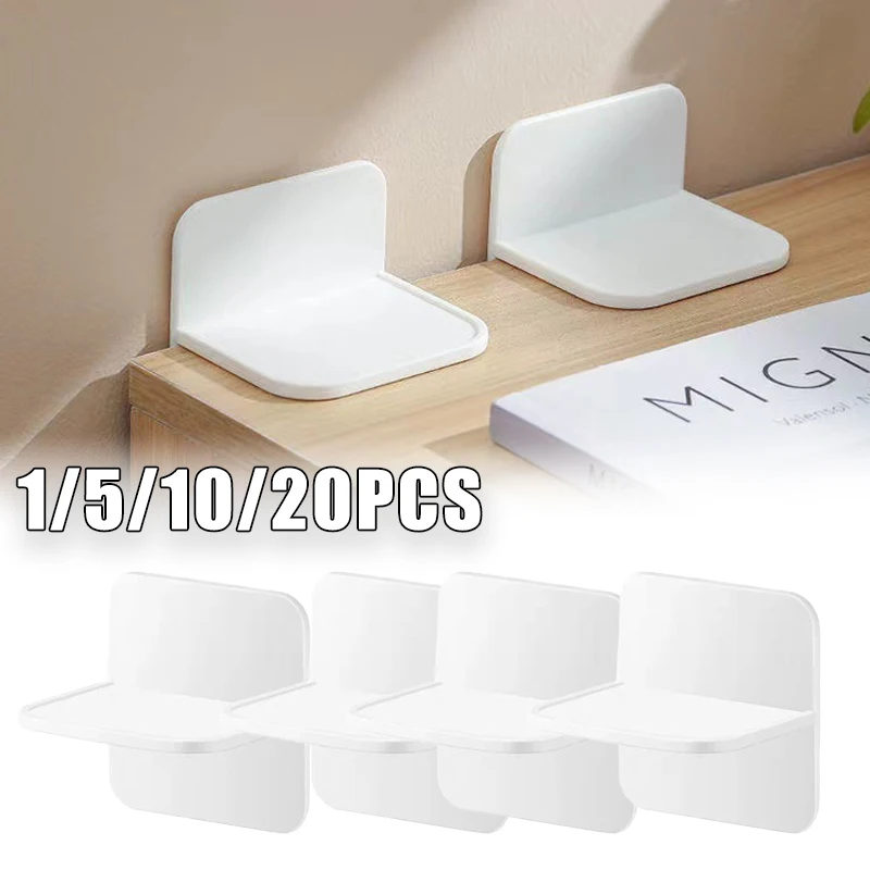 MultiFunctional TType Partition AntiTipping Bookshelf Furniture NonDrill Connection Fixer Sturdy Secure Adjustable Mount