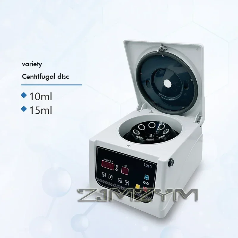 Digital Display Laboratory Centrifuge TD4C Low Speed 4000rpm 2150xg Brushless Motor 6 Rotators Separate Tools Lab Teaching