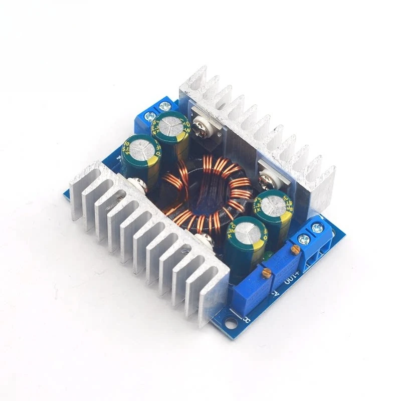 DC‑DC 8A Auto Buck‑Boost Power Module Constant Voltage Constant Current Adjustable Regulator for Solar Wind Battery Charging