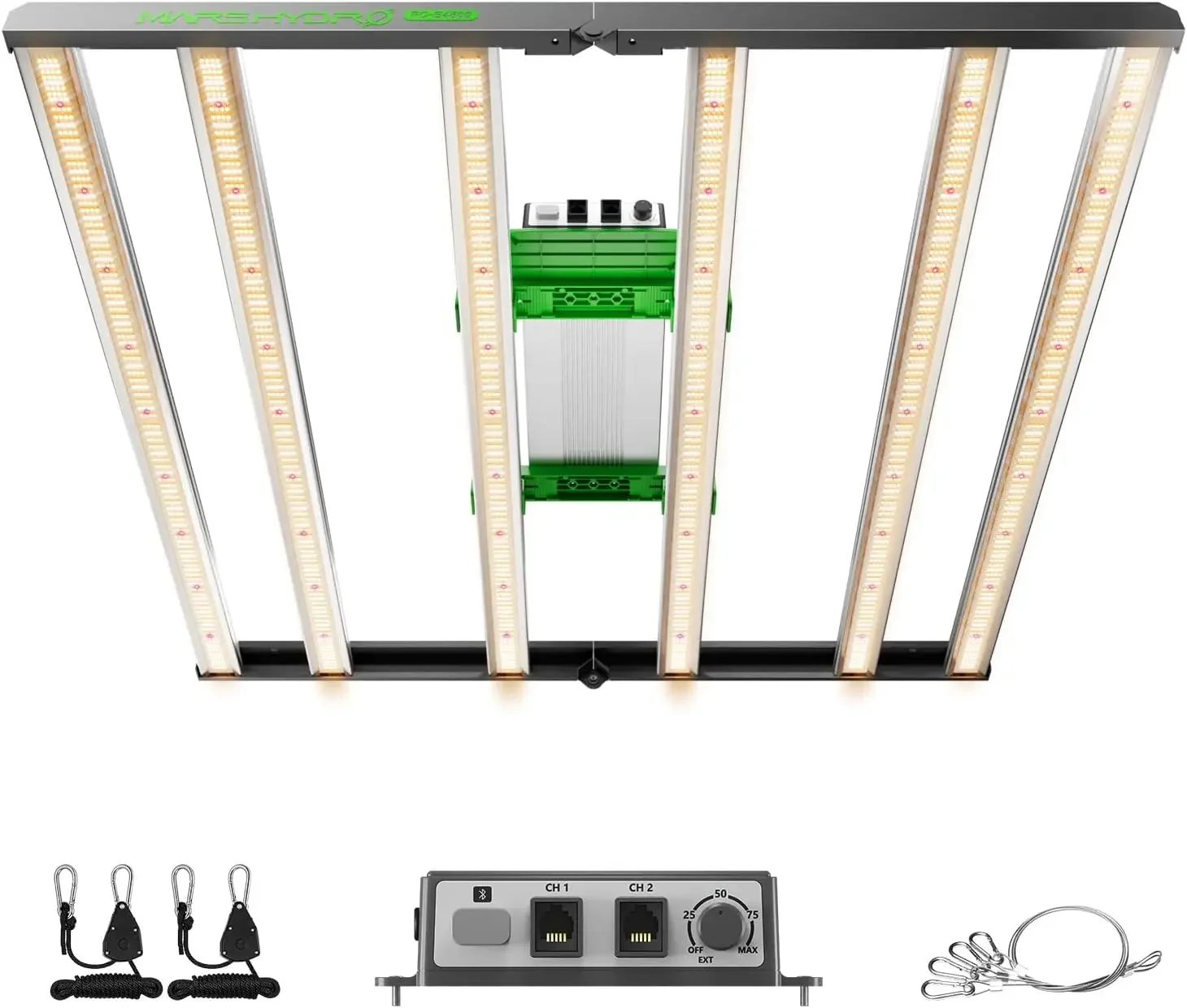 

2024 New Version MARS HYDRO FC-E4800 Foldable LED Grow Light 480Watt Plant Growing Light Remote