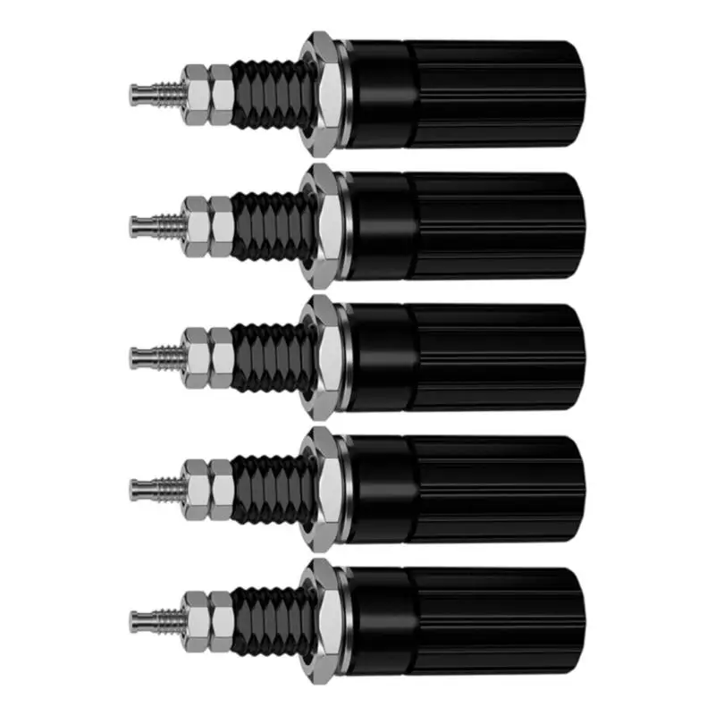 652F Professional Banana Jacks Terminals Universal Binding Posts set For Studio Monitors Power Amplifiers & Electrical Testing