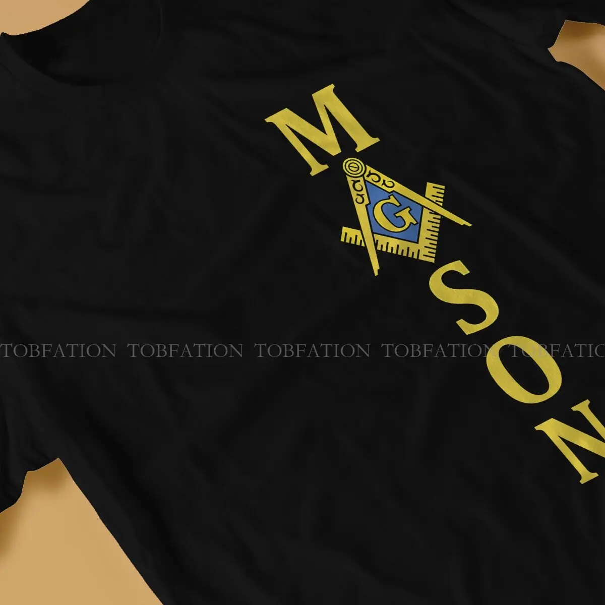 Freemason Mason Square Compass Classic Masonic Tshirt Homme Men Clothes 4XL 5XL 6XL 100% Cotton T Shirt