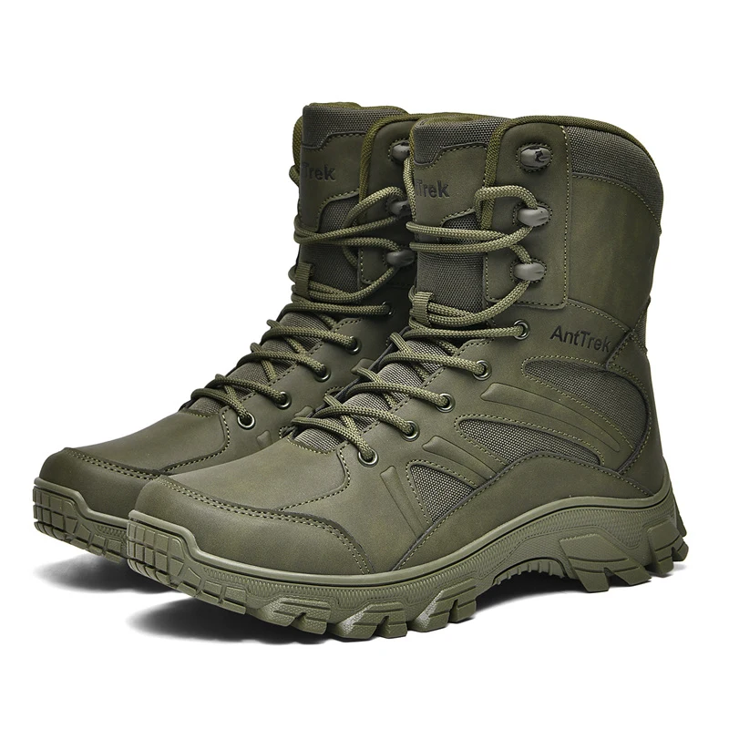 

Men Tactical Boots Safety Ultrallight Male Army Shoes Outdoor Unisex High Quality Training Camping Military Women Rapid Response