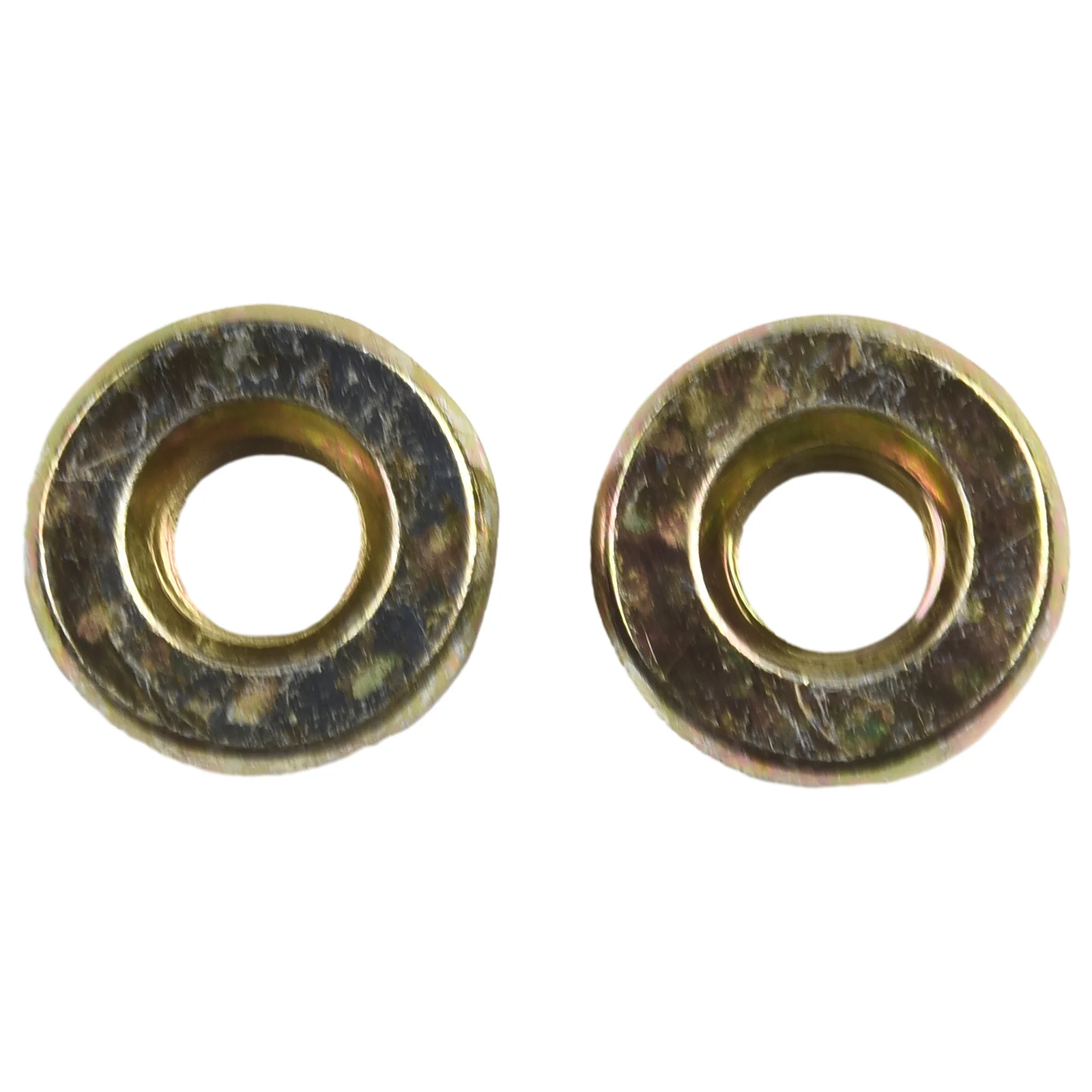 M10 x 1.25 Left-Hand Thread Nuts Set of 2 for Brushcutter Use in Professional Lawn Trimming and Brush Clearing Operations