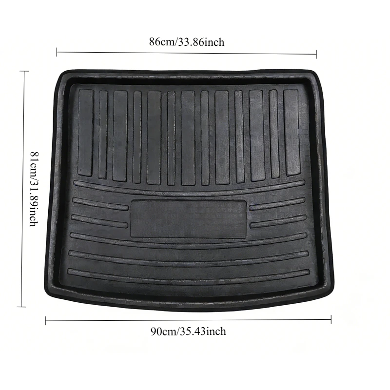 For MG ZS EV 2018 - 2024 MGZS Pad Anti-dirty Car Trunk Mat Interior Dedicated Retrofit Parts