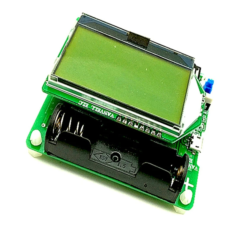 MG328 Transistor Tester for Meter Inductor-Capacitor Meter DIY MG328 Multifunction with Test Line-A22U
