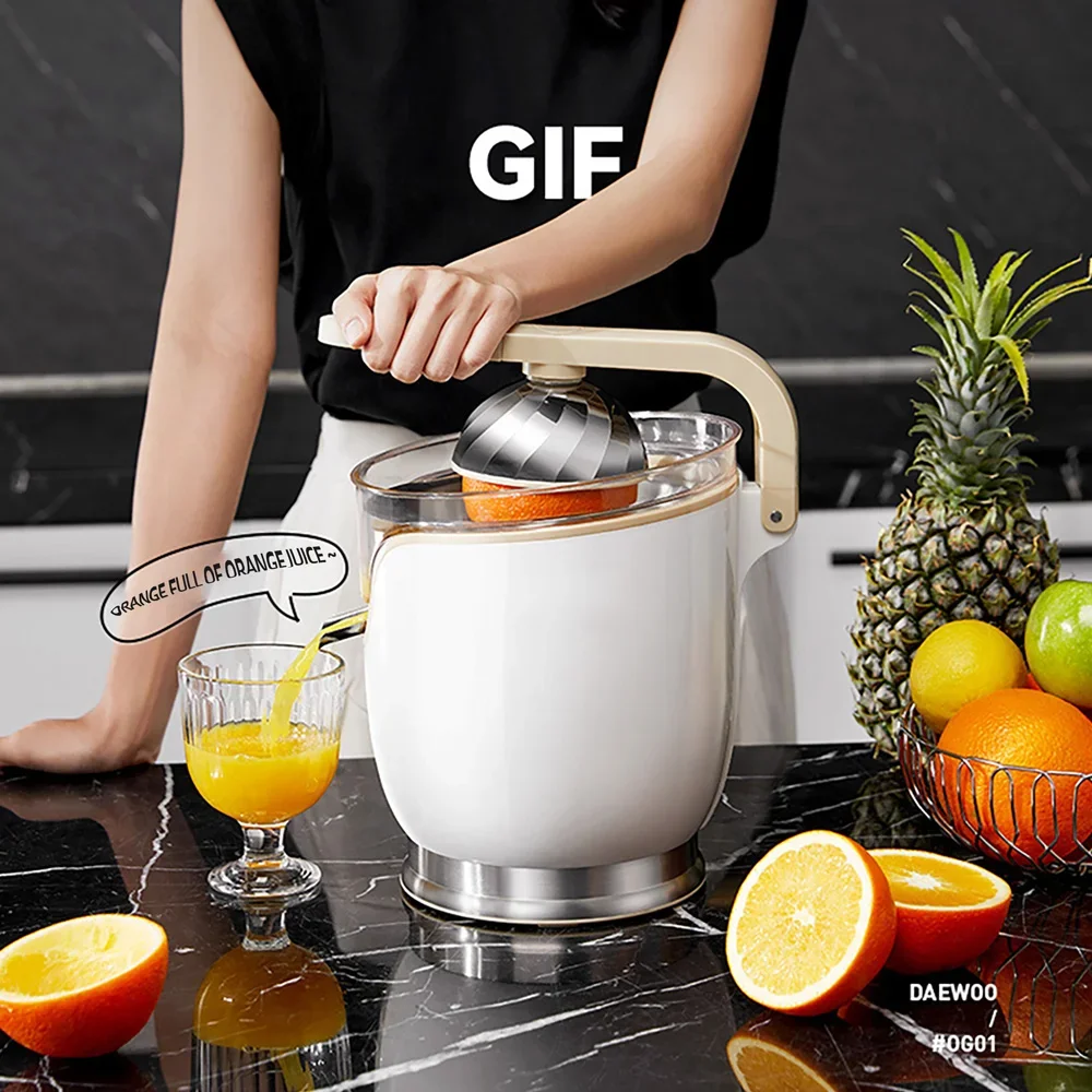 Fully Automatic Fresh Juicer  Household Fruit Press Residue Separation Electric Orange Juice Machine