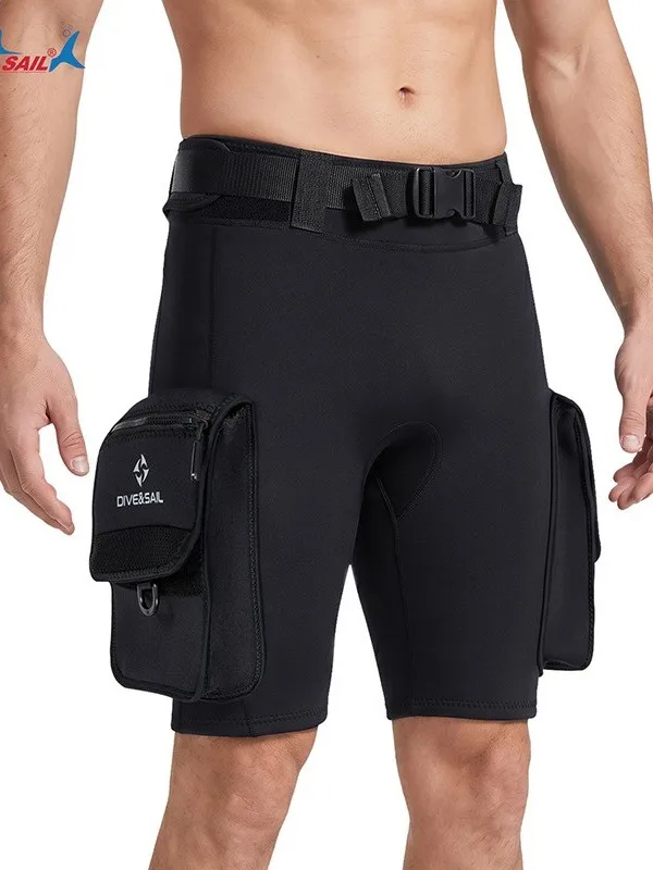 new-m-tech-short-pants-snorkeling-sailing-big-pocket-warm-surfing-multi-function-storage-diving-equipment-outdoor-camping-tra