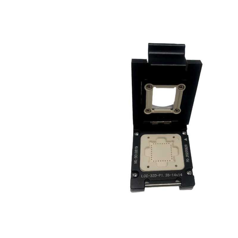 lcc32-光感受体テストブロック-エージングブロック-ic-フィクスチャ-フィクスチャ-テストラック-ソケット-ソケット-コネクタ-バーンインブロック