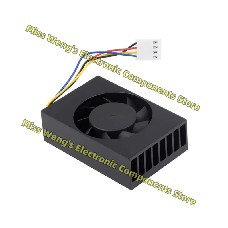 Jetson Nano dedicated heat sink, adjustable speed cooling fan, aluminum alloy heat sink bracket NANO-FAN-PWM