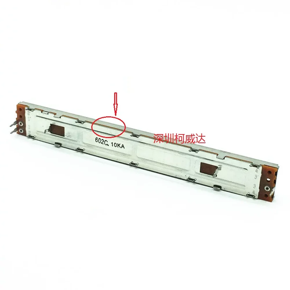 Original New 100% direct sliding pusher single potentiometer A10K total length 128mm stroke 100mm (SWITCH)
