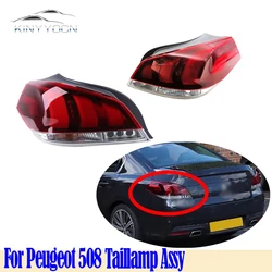 For Peugeot 508 2014 15 16 Rear Light Tail Light Tail Lamp Taillight Taillamp Brack Back Backup light Headlamp