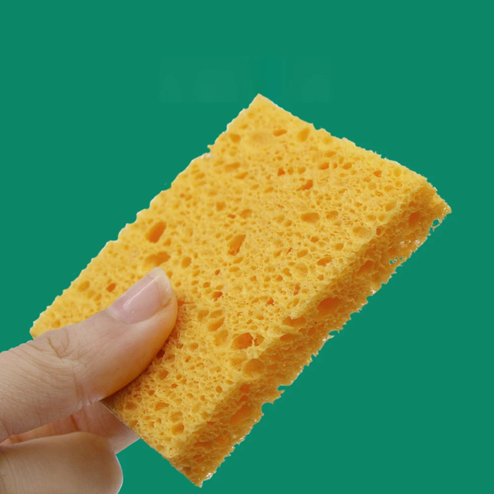 Sponge Cleaning Materials for Welding Accessories 10 Piece Set Withstands High Temperatures Maintain Cleanliness of Iron Tips