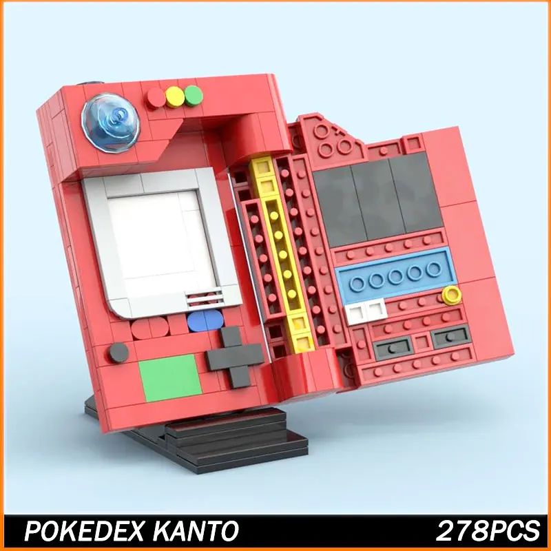 

Anime Figure Series Building Blocks Red Anime Illustrated Handbook Action Figure Assemble Blocks Toys For Mode Toy 287PCS