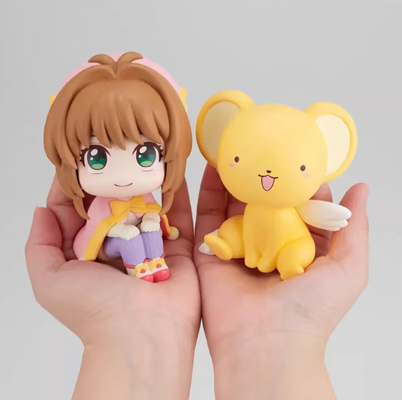 Neu Auf Lager Anime Vielseitig Sakura Q Edition Sakura Koke Handgemachte Kawaii Action Figur Desktop Ornament Modell Überraschung Geschenke