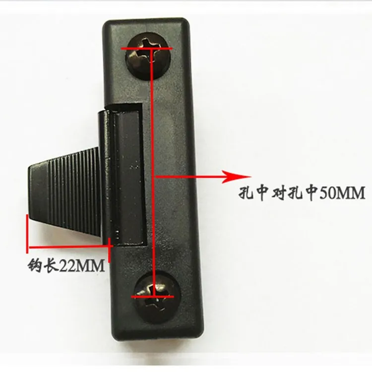 Push-Pull Buckle Lock Excavator parts Xugong XCGM XE60 80 150 210 260 Cab Window Glass Buckle