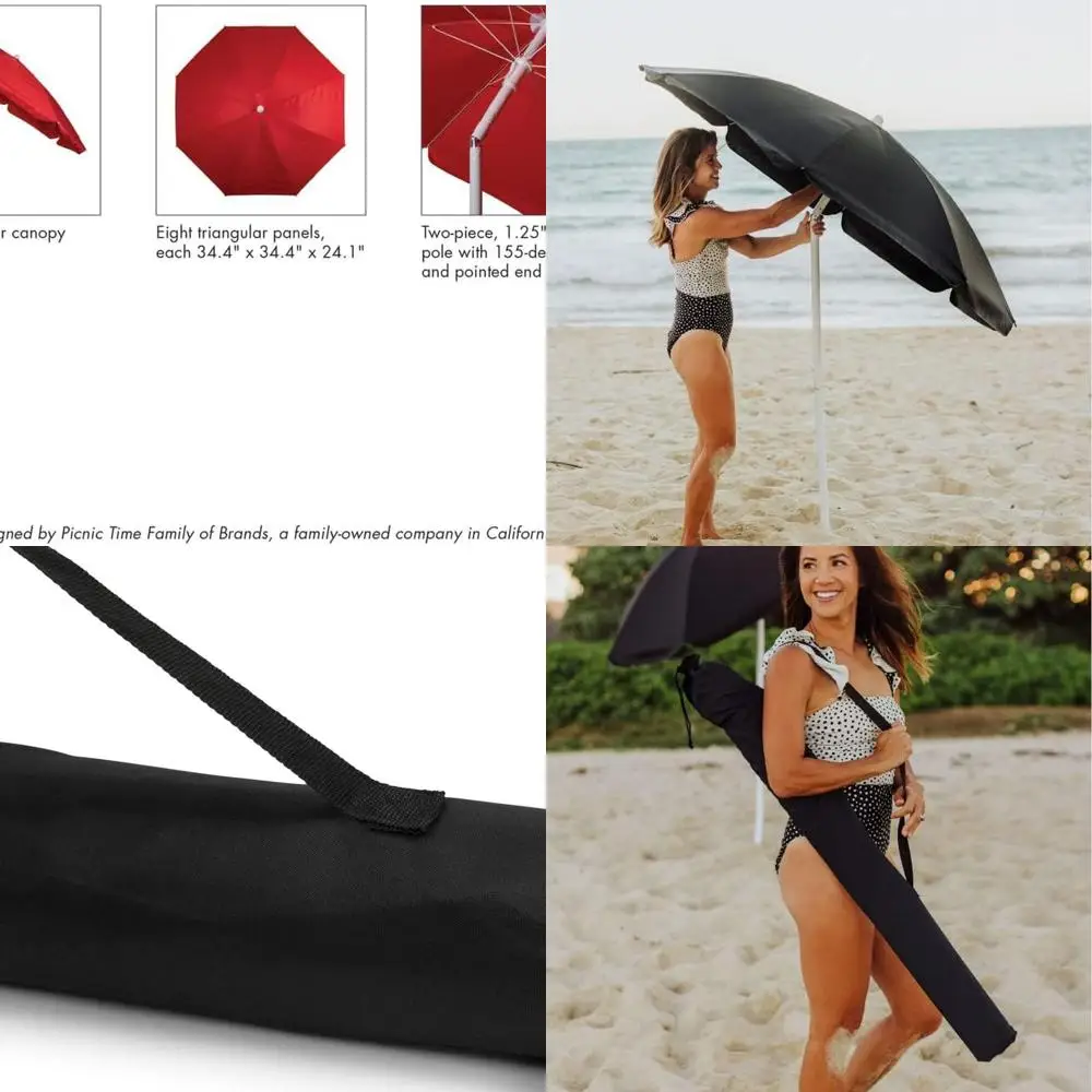 

Compact 5.5' Wyoming Cowboys Outdoor Patio Beach Umbrella with Sunshade