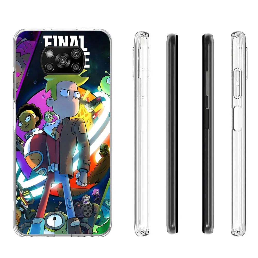 Lower Decks Star Trek Case for Xiaomi Poco X5 X6 X3 F5 M5s F4 GT X4 NFC Pocophone F1 F3 M3 F2 M4 Pro M5 Soft TPU Phone Cover