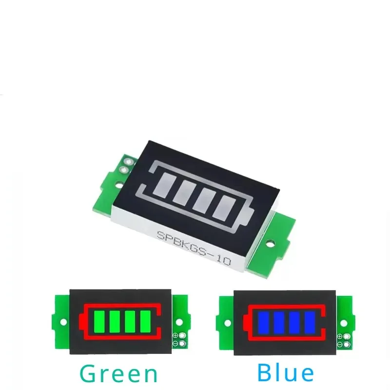 1-8S 1S/2S/3S/4S Single 3.7V Lithium Battery Capacity Indicator Module 4.2V Display Electric Vehicle Battery Power Tester Li-ion