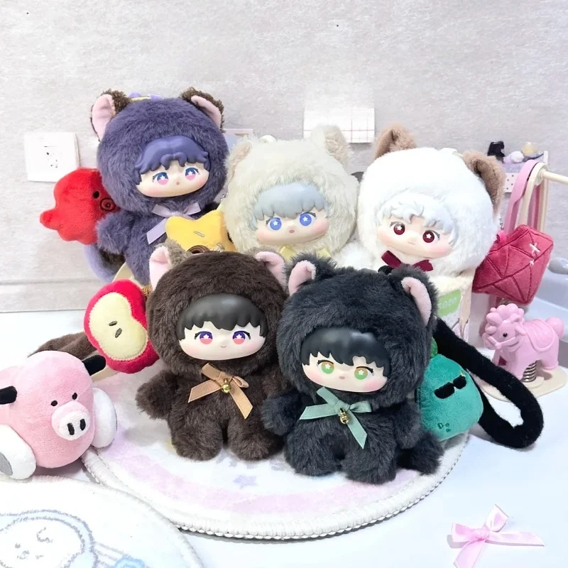 

Genuine Love And Deep Space Air Animal Party Series Vinyl Face Blind Box Bagpack Hanging Pendant Cute Xiao Yi Qi Sili Gift