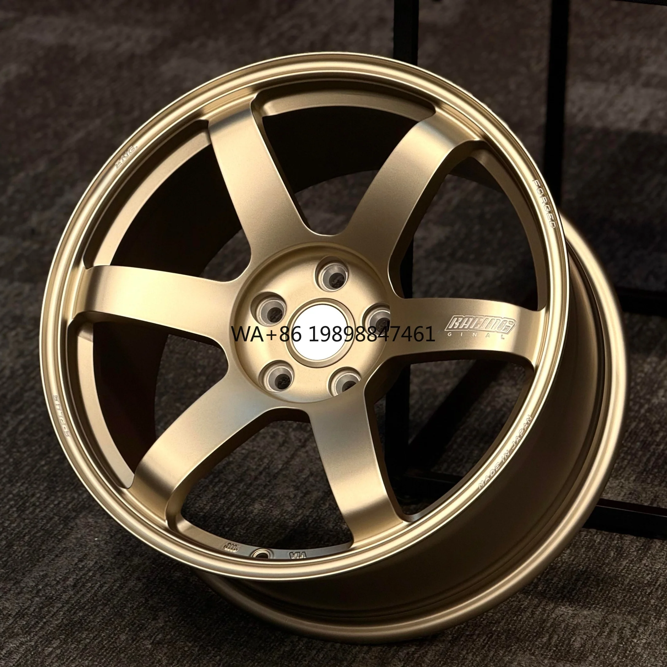 

for Lightweight Concave Forged Wheels in 5x114.3 Staggered Size Racing Wheel Luxury high-end customization