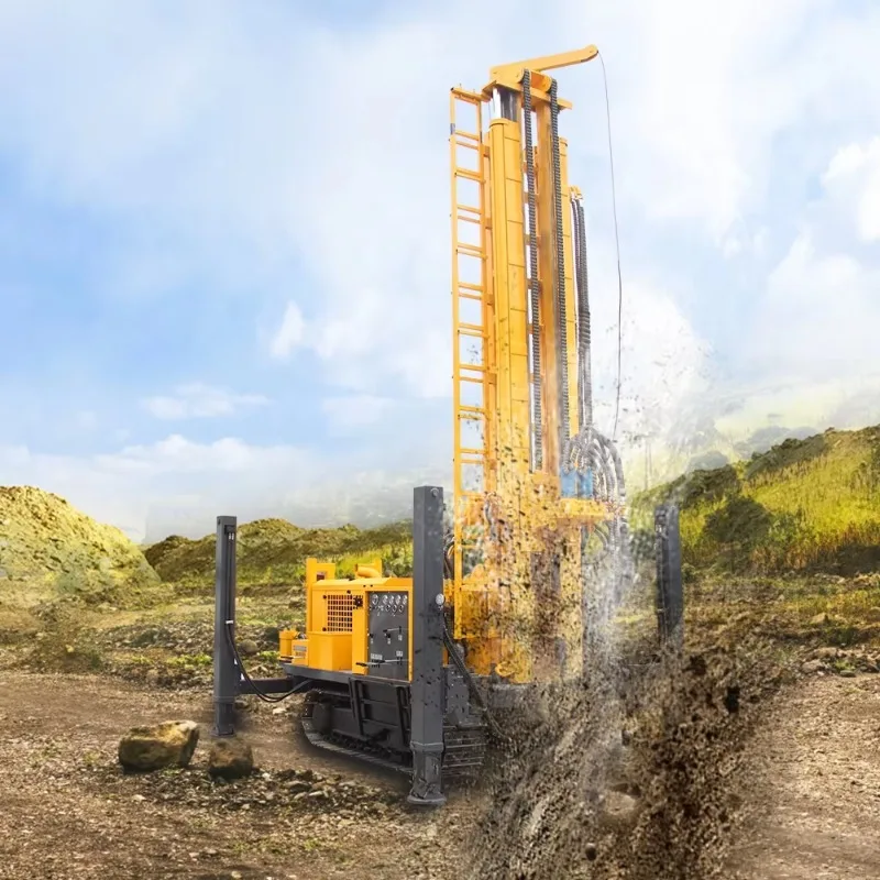 200m Water Well Drilling Rig China 150m 400 Meter Water Drilling Rig Machine Bore Hole Deep Water Well Drill Rigs for Dominican