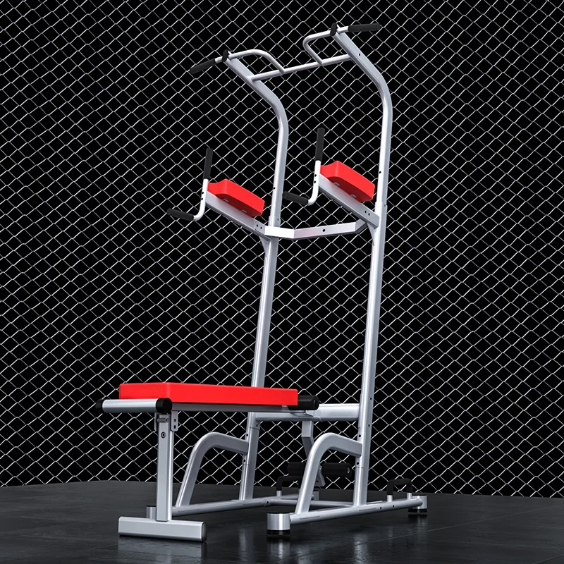 Fitness Multifunctional Strength Training Equipment Pull up Station and chin dip  leg raise  machine