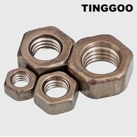 2/10Pcs M1 M1.4 M1.6 M2 M2.5 M3 M4 M5 M6 M8 M10 M12 M14 M16 High Quality Pure Titanium TA2 Hex Nut Gr2 Hexagon Nut DIN934