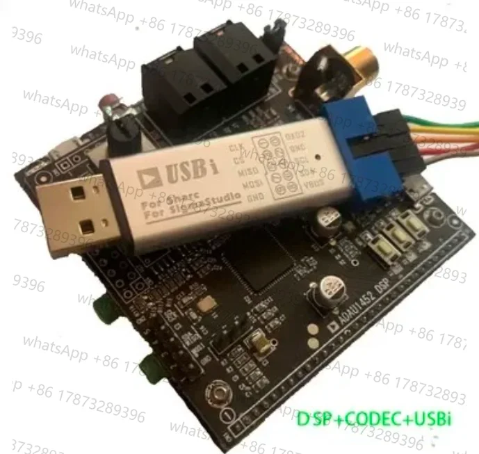 adau1452-dsp-development-board-with-stm32f103-mcu-learning-kit-with-schematic-diagrams-for-audio-processing-embedded-projects