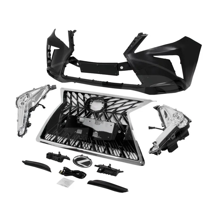 T STYLE PP المصد الأمامي مع شواية لعام 2013 لكزس RX #3