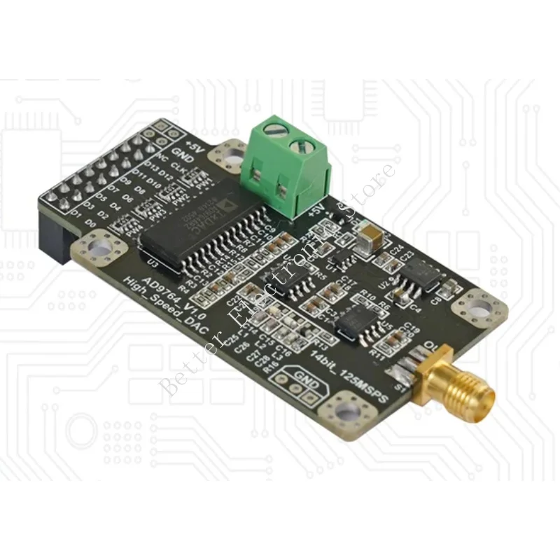 AD9764 High Speed DAC Waveform Generator Digital to Analog Converter Module 14 Bit 125M FPGA Development Package