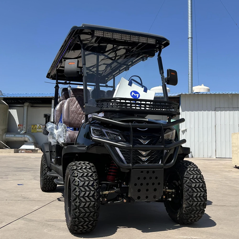 4 6 Person 48v electric street legal golf carts off road golf buggy electric club car for sale