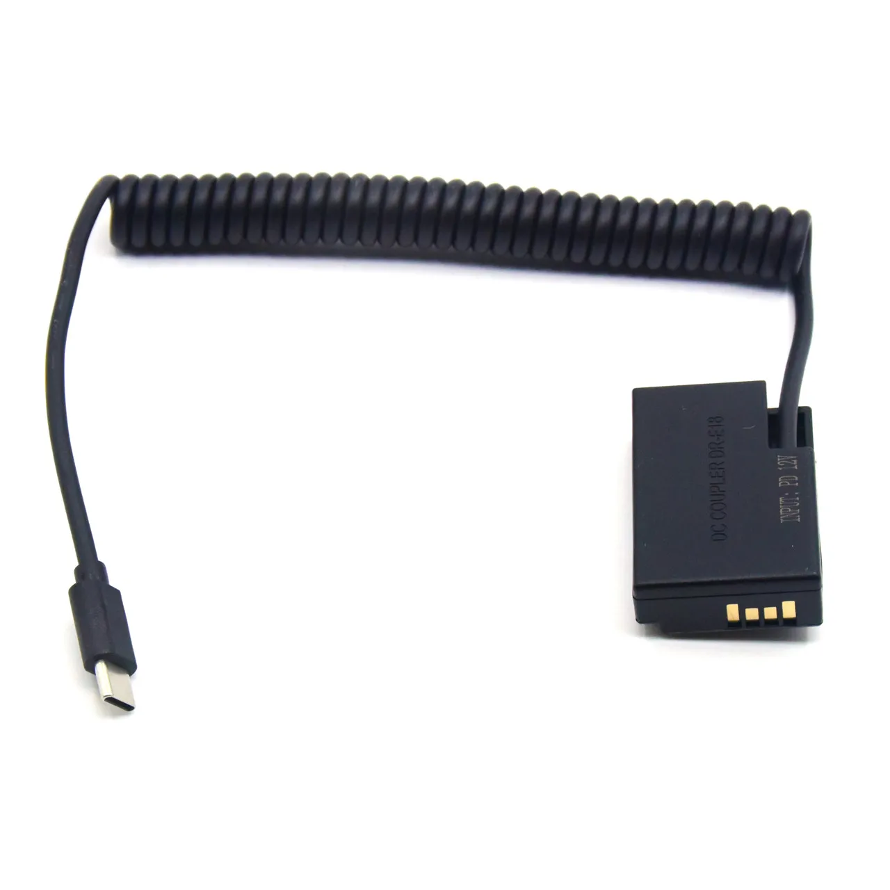 Kabel adaptera PD typu C LP-E17 Akumulator atrapa ACK-E18 DR-E18 Łącznik DC do Canon EOS 77D 760D 200DII 250D 9000D Kiss X9i X10 X9