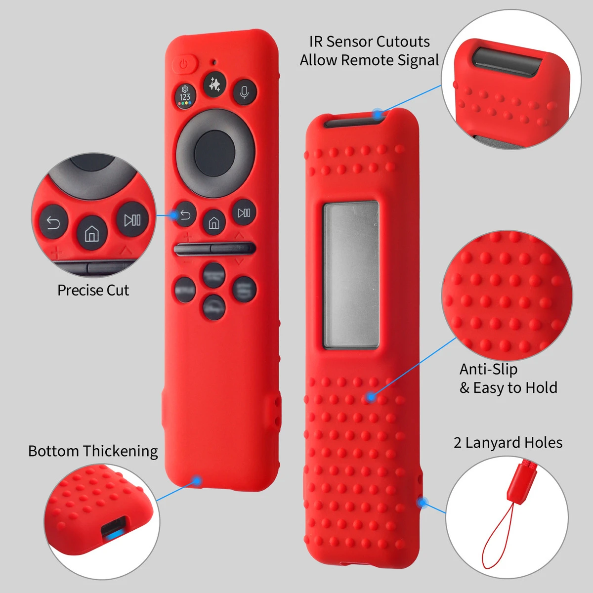 Protective Case for Samsung VG-TM2560EN/ZA/TM2360S/01480L/20784H/01432B/01432D/01432J/20784H Remote Controls