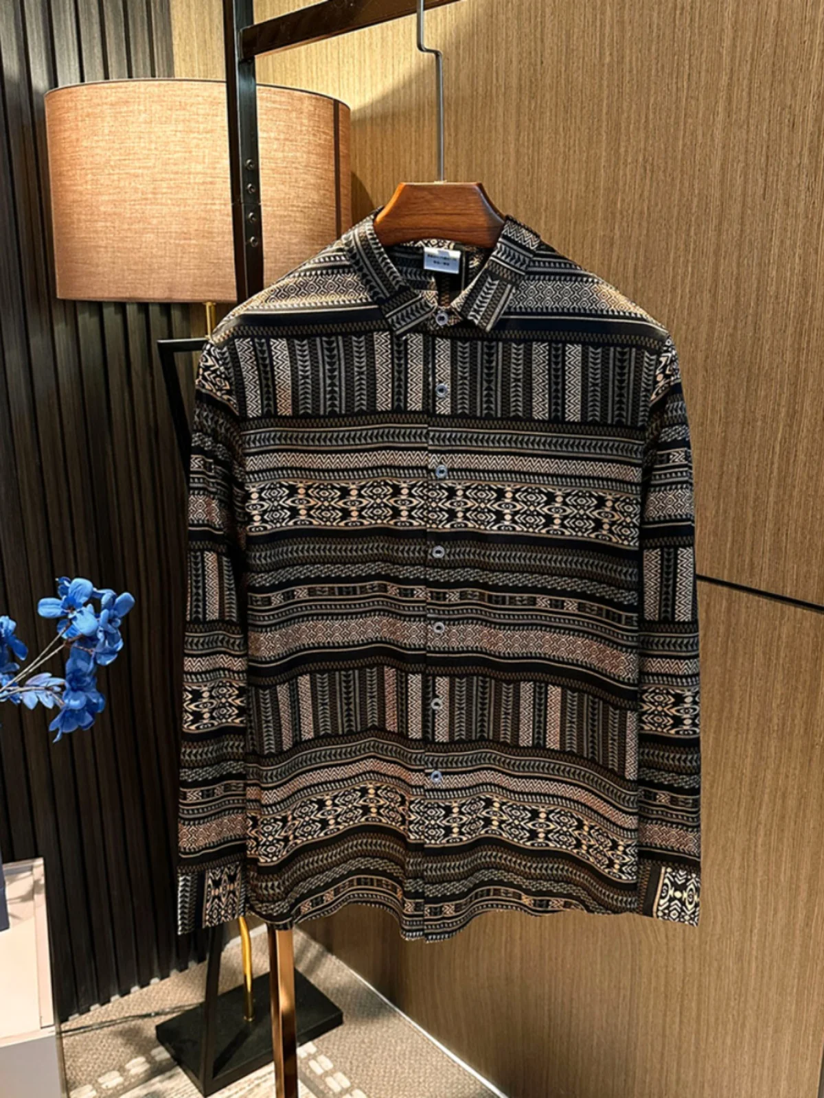 

Высококачественные мужские шелковые длинные све irt в стиле ретро, роскошные качественные шелковые модные городские дышащие тонкие осенние новые A...