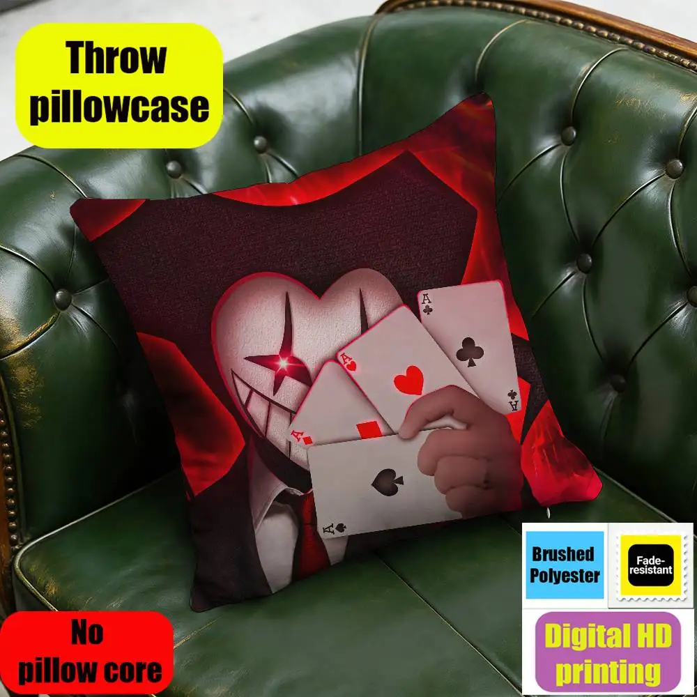 30cm 60cm 40cm 45cm 50cm 65cm Car Custom Square Pillowcase Pad For Clown Pierce C-Clownpierce Throw Pillow Case Cushion Cover
