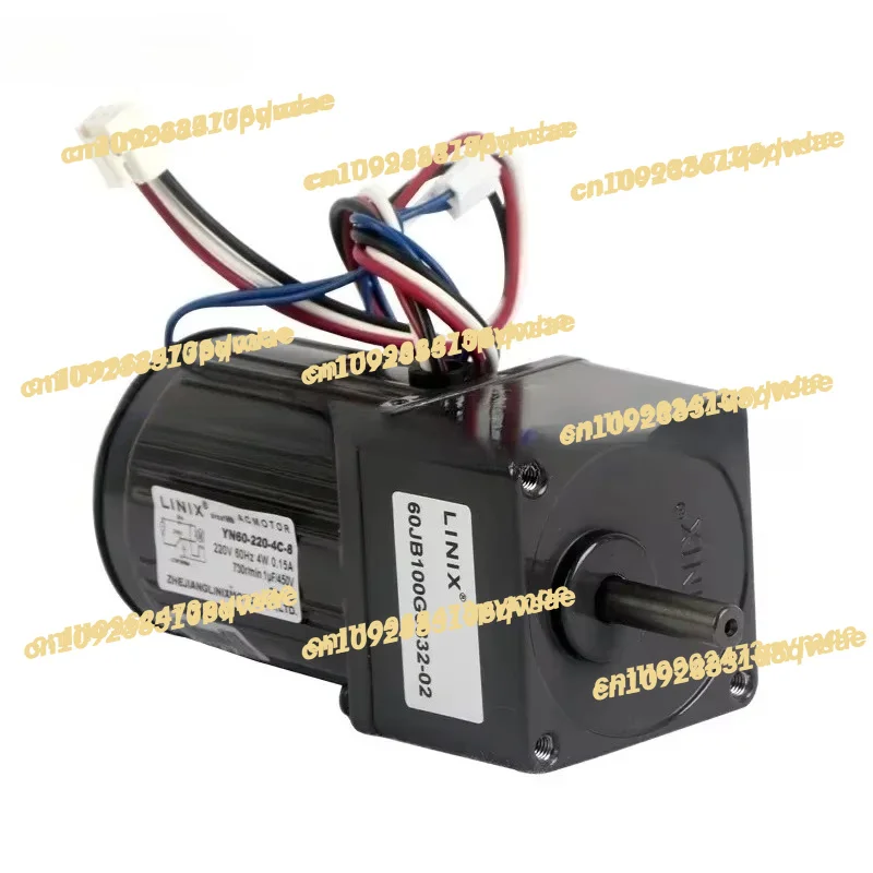 

AC Gear Motor 4W 60mm Motor YN60-220-4C-8/single-phase Capacitor Operated Reversible Kitchen Wet Waste Degradation Motor