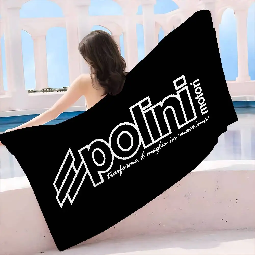 P-Polini-Italy S-Scooter Microfiber Blanket Quick Drying Beach Towels Oversized Printing Super Absorbent Pool Towel Blanket