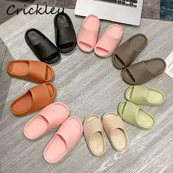 Summer Solid Boys Girls Slippers EVA Casual Beach Shoes For Children Comfortable Outdoor Soft Bottom Kids Slippers