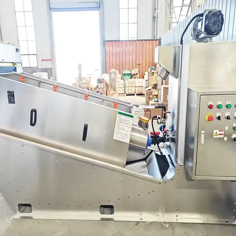 High Efficiency Solid-Liquid Separator Spiral Sludge Water Treatment Machinery Efficient Sludge Dewatering Equipment