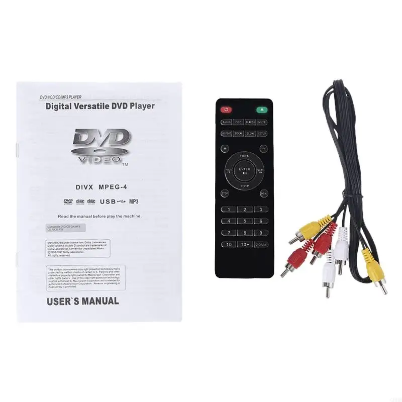 

G8DB Home Mini DVD Player DVD Disc Player for TV for Home Stereo Music Player