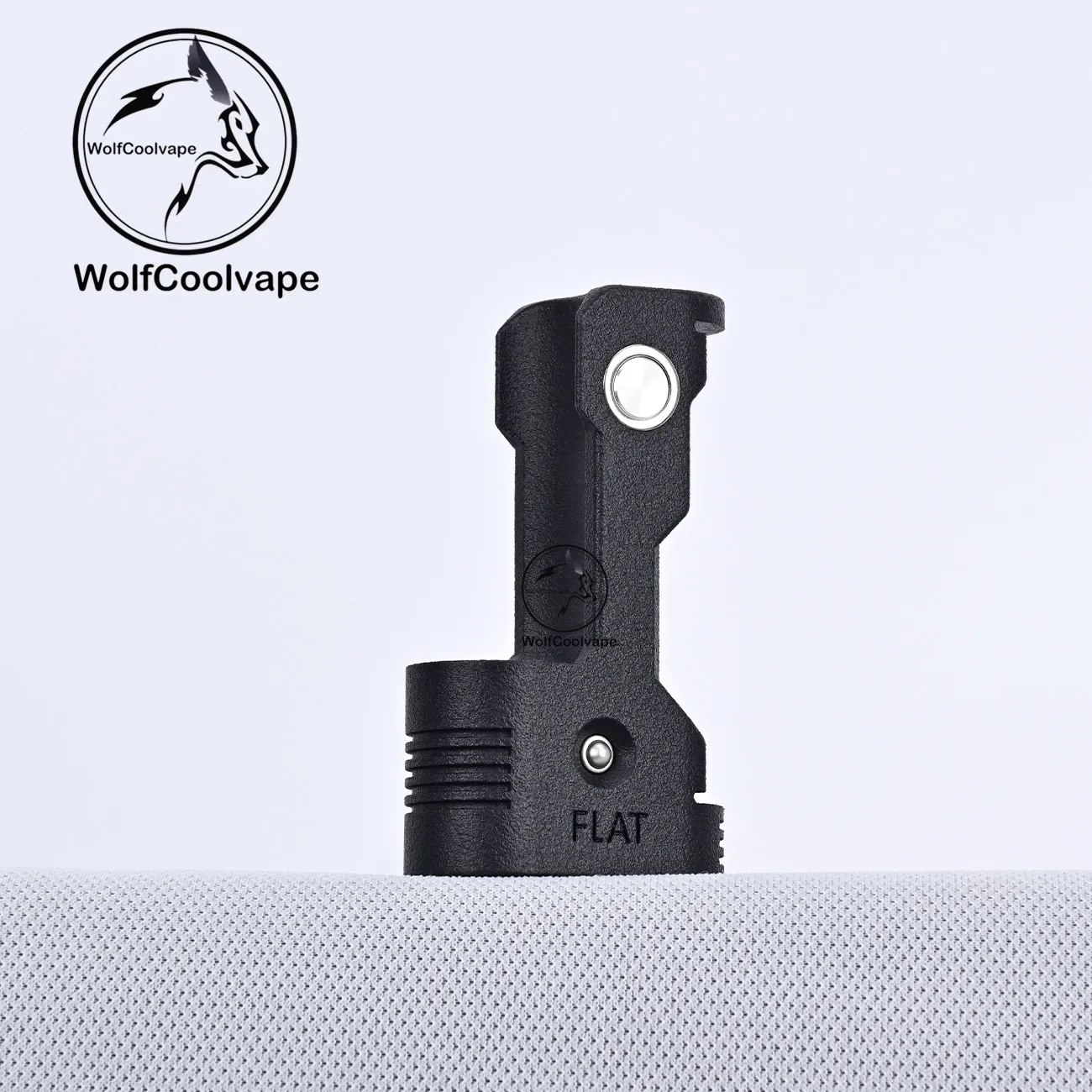 wolfcoolvape 18650 Battery Vape Mod Single Battery Box Mod Fit for FLASH E-VAPOR V4.5 Styled RTA Atomizer Vape Device