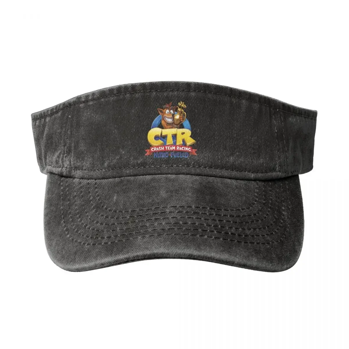 Crash Team Racing Empty Top Baseball Sun Cap Summer Adjustable Baseball Cap