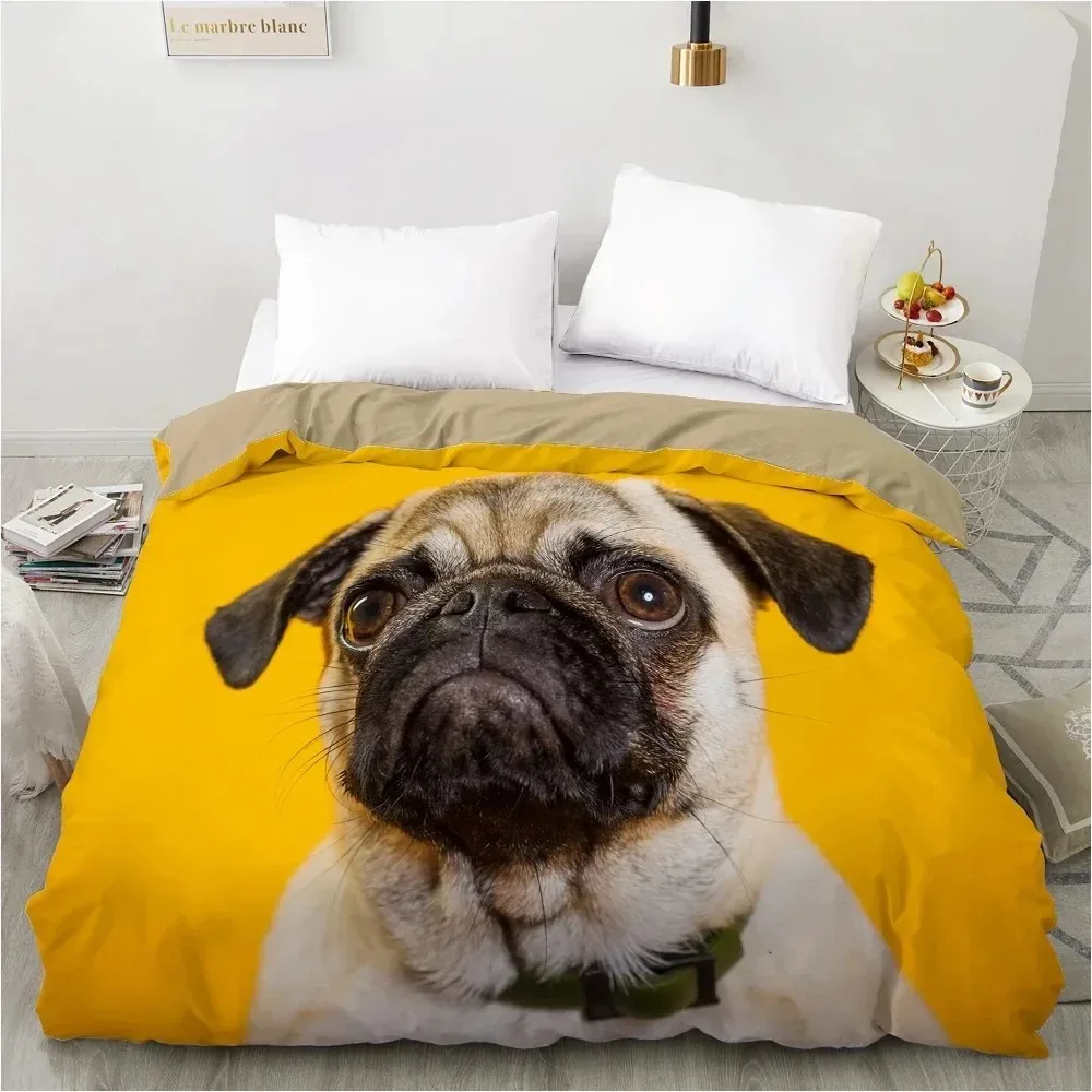 

Animal Lie Down Dog Pet Bedding Set Boys Girls Twin Queen Size Duvet Cover Pillowcase Bed Adult Fashion Home Textileextile