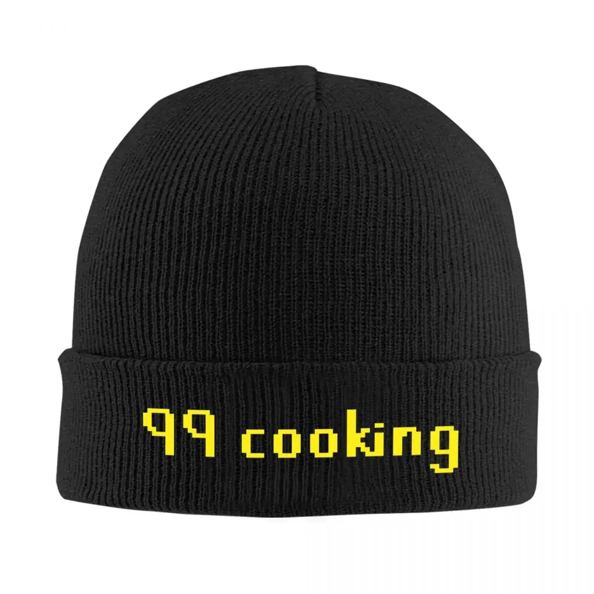 99 Cooking Runescape Warm Knitted Cap Hip Hop Bonnet Hat Autumn Winter Outdoor Beanies Hats for Unisex Adult