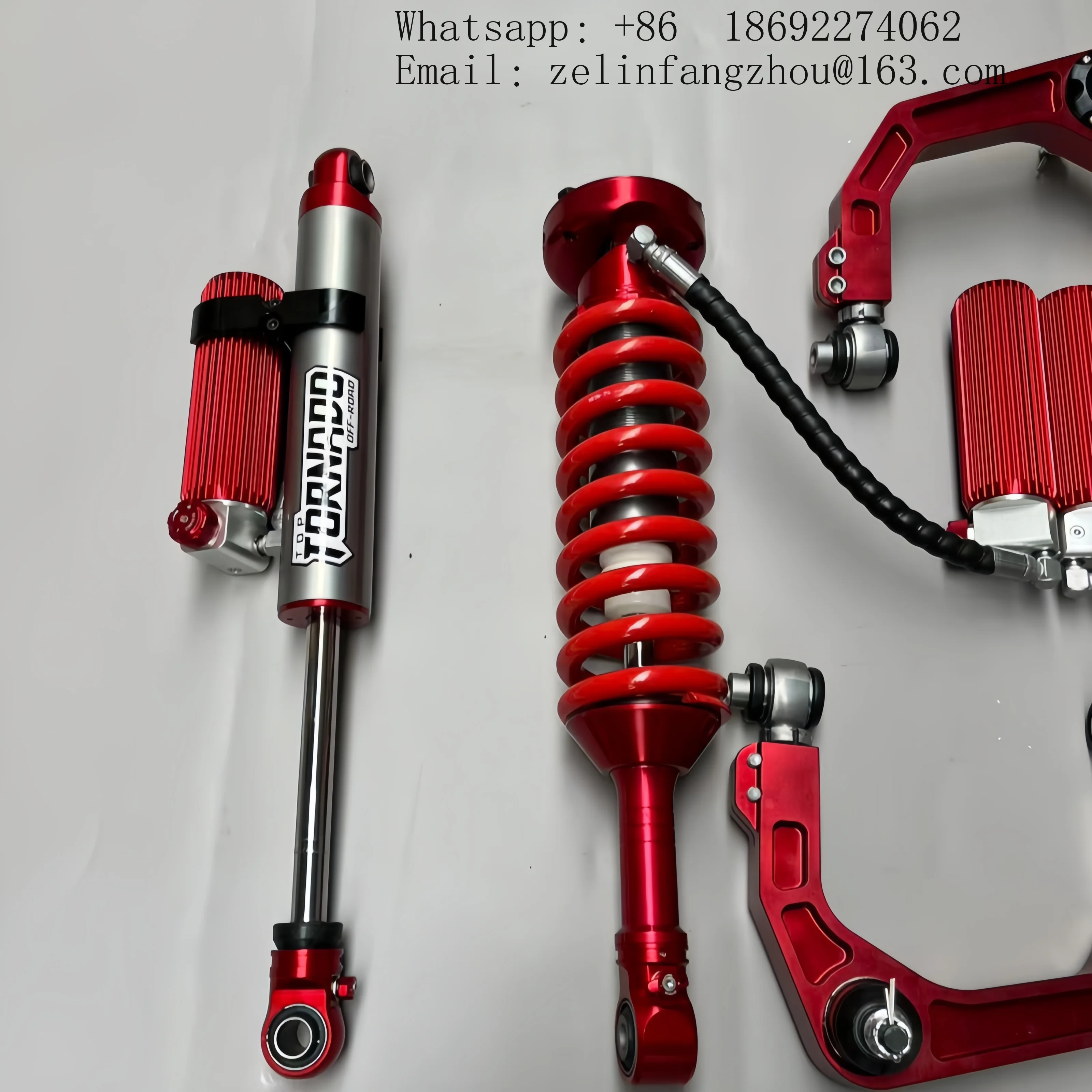 Rebuildable D8000 Monotube Shock Absorber Remote Reservoir for Isuzu D-Max TFS TFR 4WD 4x4 Off Road Heavy Duty Lifted