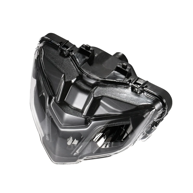 Motorcycle Headlight LED 12V 24W Daytime Running Head Light Lamp Fairing Head Mask Cover Dirt Bikes For Yamaha Y15ZR V2