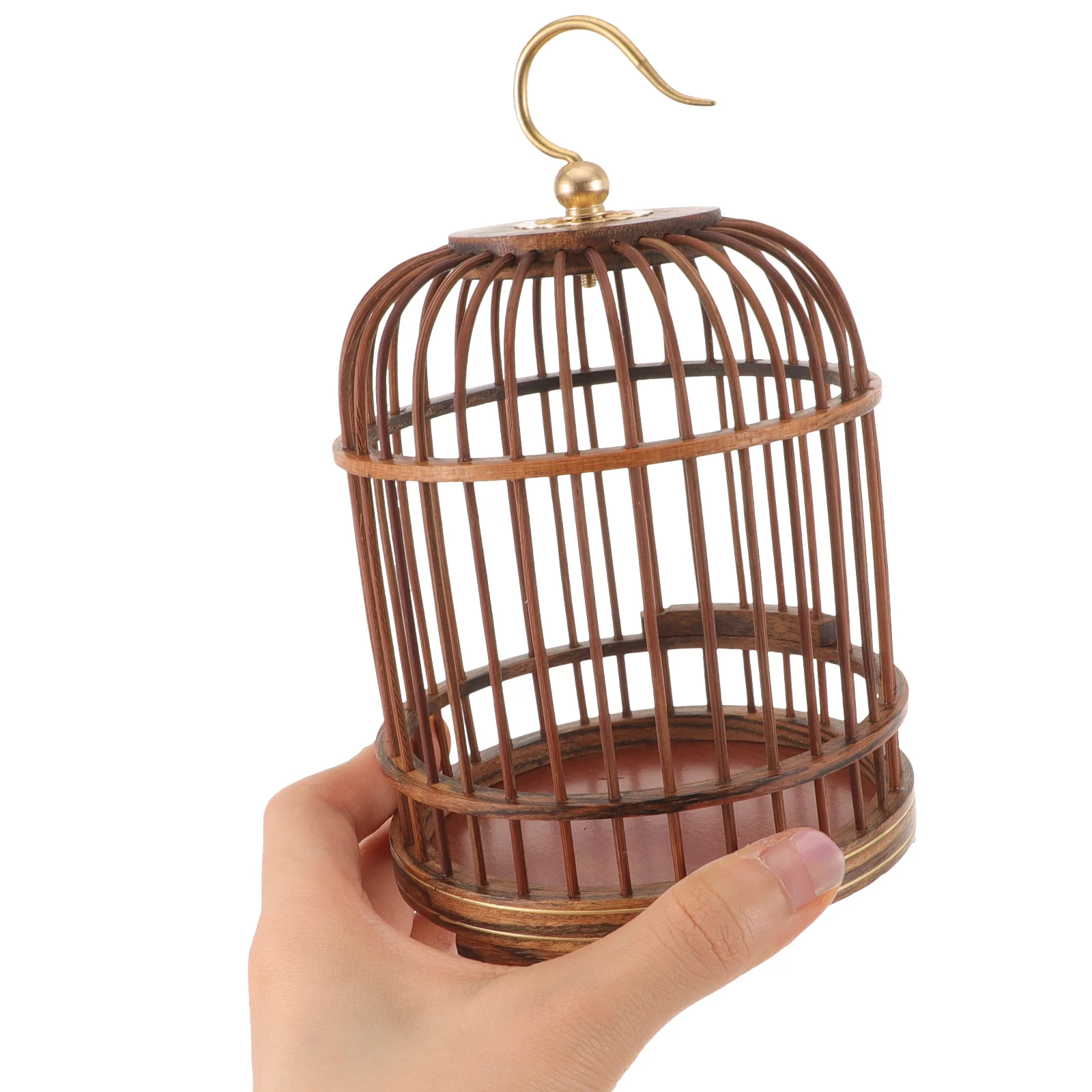 Pet Cage Wooden Bird Nest Hanging for Small Animals outside Hamster Decorative Birdcages Reptile Insect